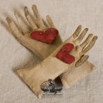 Heart in hand pin cushion designed by Tish Bachleda