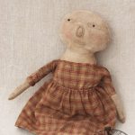 Purdy doll in white finish designed by Tish Bachleda