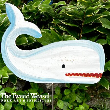 Albany Whale Garden Stake Design by Tish Bachleda