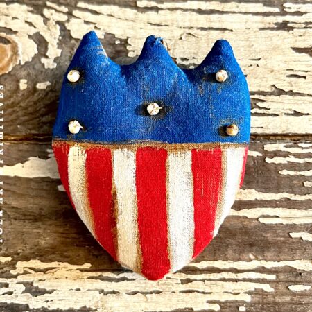 American Shield Ornament Design by Tish Bachleda