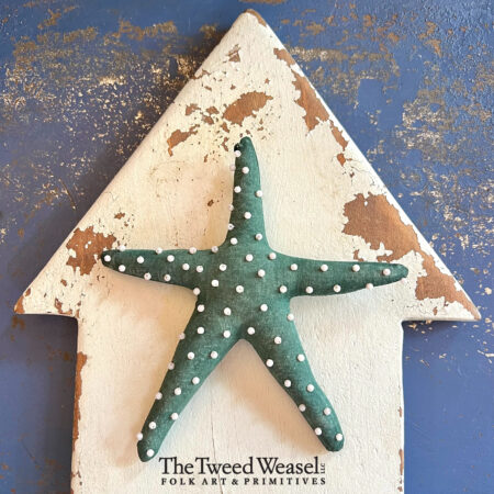 Beaded Starfish - Teal Design by Tish Bachleda