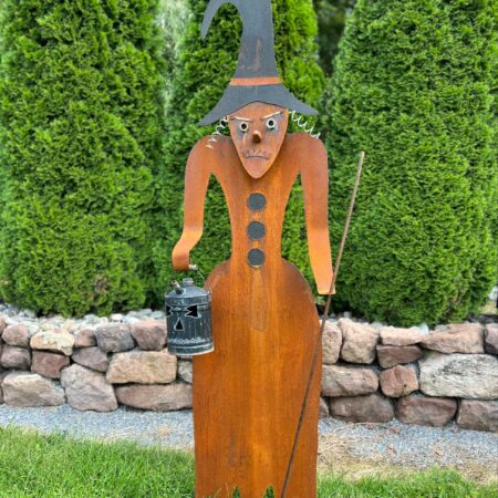 Rusted Steel Witch Design by Mike and Tish Bachleda