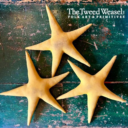 Large Mustard Star Ornament