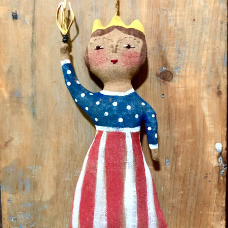 Ms. Freedom Ornament Design by Tish Bachleda