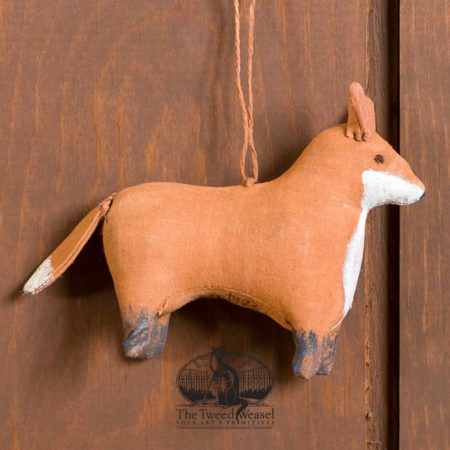 Amish Fox Ornament design by Tish Bachleda