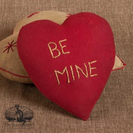 Be Mine Token Pillow design by Tish Bachleda