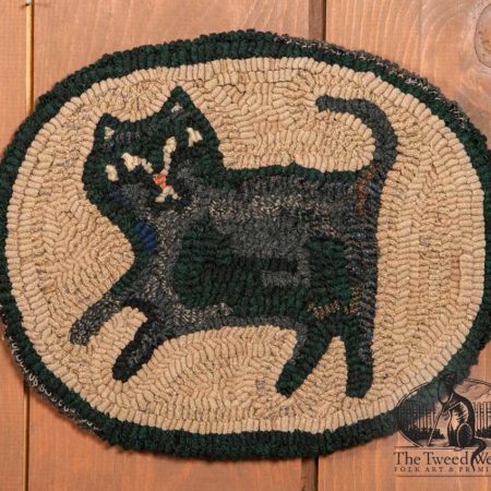 Black Cat Chair Pad design by Tish Bachleda