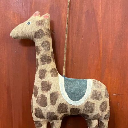 Circus Giraffe Ornament Design by Tish Bachleda