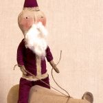 Circus Santa folk art design by Tish Bachleda