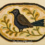 Crow in the Corn Patch Rug Design by Tish Bachleda