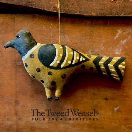 Golden Blackbird Ornament Design by Tish Bachleda