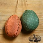 Feather Stitch Egg Ornament Design by Tish Bachleda