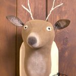 Folky Deer Mount Design by Tish Bachleda