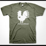 Rooster Heart T-Shirt Design by Tish and Mike Bachleda