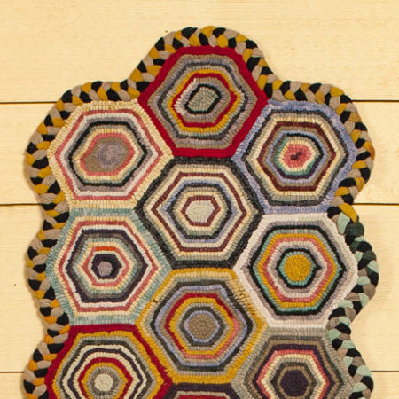 Hexagon Rug design by Tish Bachleda