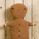 Large Gingerbread Boy doll design by Tish Bachleda