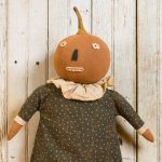 Maple pumpkin doll created by Tish Bachleda