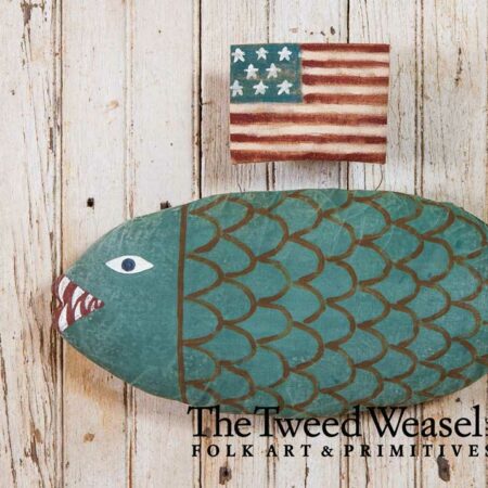 Patriotic Fish Design by Tish Bachleda