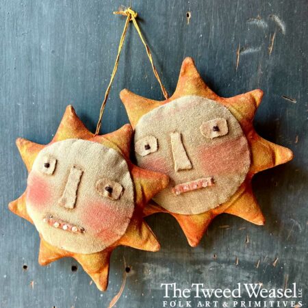 Primitive Sun Ornament Design by Tish Bachleda