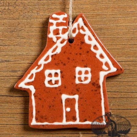 Gingerbread Redware Ornament design by Bachleda Tulipware