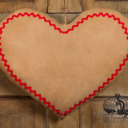 Rick Rack Door Heart design by Tish Bachleda