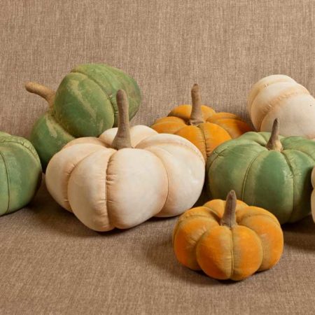 Ridged Bi-Color Pumpkins Designed by Tish Bachleda