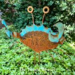 Rusted Steel Big Blue Crab Design by Mike and Tish Bachleda