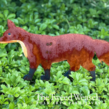 Rusted Steel Small Fox