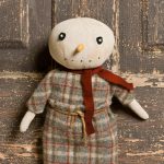 Small Snowgirl handcrafted by Tish Bachleda