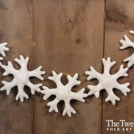 Snowflake Garland Design by Tish Bachleda