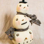 Snowman Totem Design by Tish Bachleda