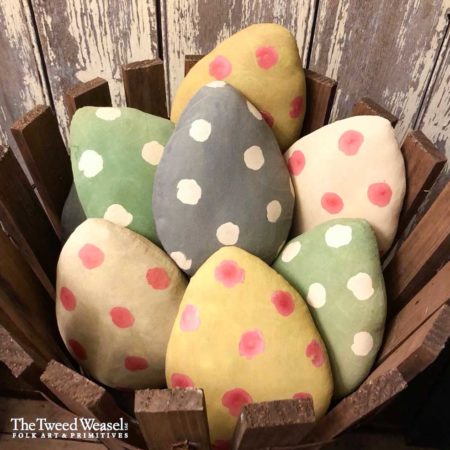 Spotted Easter Egg in Various Colors Design by Tish Bachleda