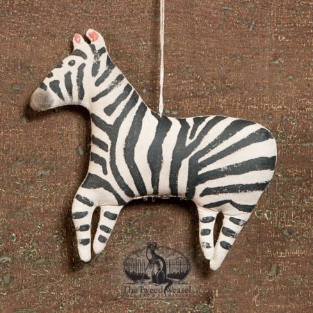 Zebra Ornament design by Tish Bachleda